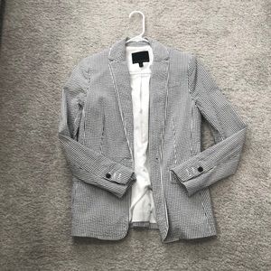Banana republic striped blazer